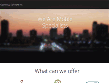 Tablet Screenshot of goodguysoftware.com